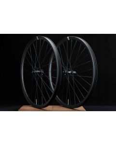 29er MTB XC Cross Country Carbon Wheelset 33.5mm Wide 25mm Deep Asymmetric