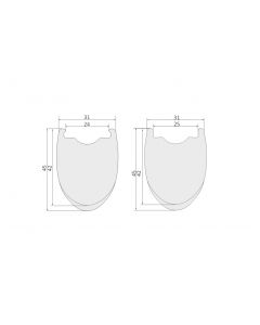 380g 700C Wavy Carbon Rims 31mm Wide 45mm Deep 31GAR45W