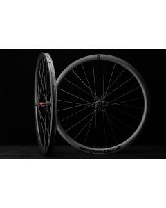 700C UltraLite Carbon Disc Wheelset 28mm Wide 35mm Deep TC35-28 