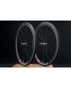 700C UltraLite Road Carbon Wheelset 45mm Deep 26mm Wide Rim Brake TC45-26 