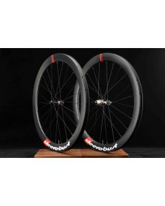 Asymmetric UltraLite 700C Carbon Disc Wheelset 28mm Wide 50mm Deep TC50-28A 