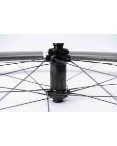 Asymmetric UltraLite 700C Carbon Wheelset Disc 45mm Deep 28mm Wide TC45-28A 
