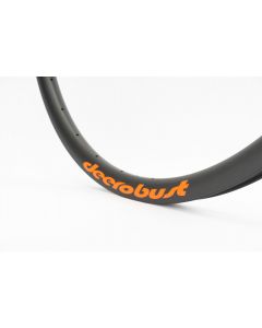 29" MTB XC/AM Carbon Rims 33mm Wide 25mm Deep Asymmetric
