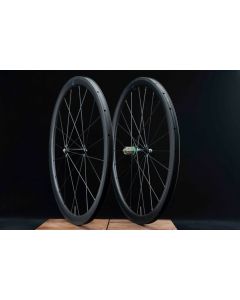 700C UltraLite Carbon Wheelset 40mm Deep 26mm Wide Rim Brake TC40-26 