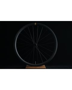 Customize Base Asymmetric 700C Carbon Disc Wheelset 32mm Wide All Road Gravel