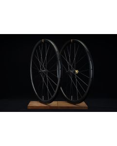 Customize 700C Stealth Carbon Spoke Wheelset Disc 28mm Wide丨 32mm Wide