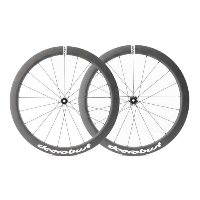 700C UltraLite Carbon Disc Wheelset Tubular 50mm Deep 26mm Wide T50-26 