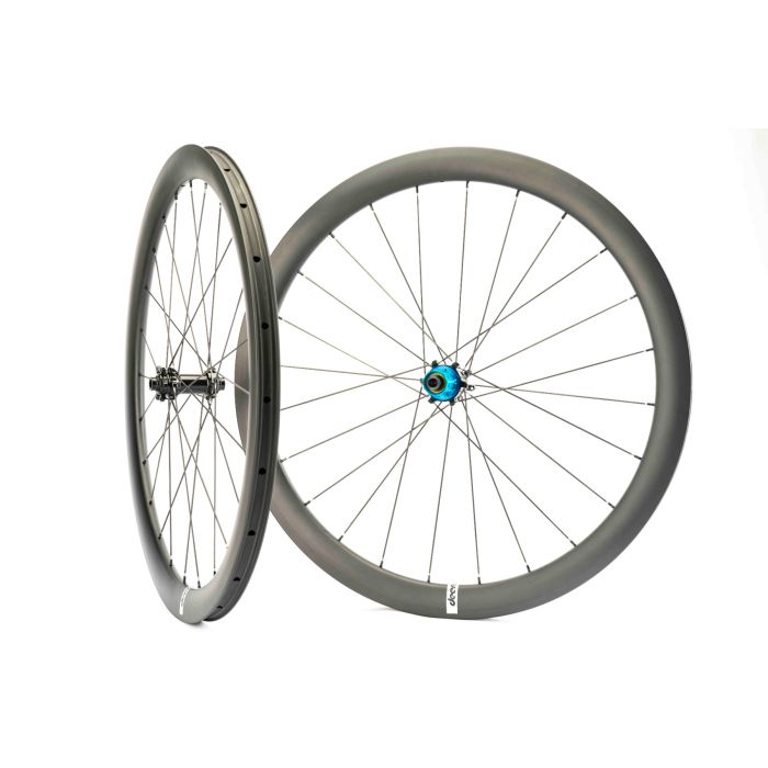 700C UltraLite Carbon Disc Wheelset 28mm Wide 45mm Deep TC45-28 