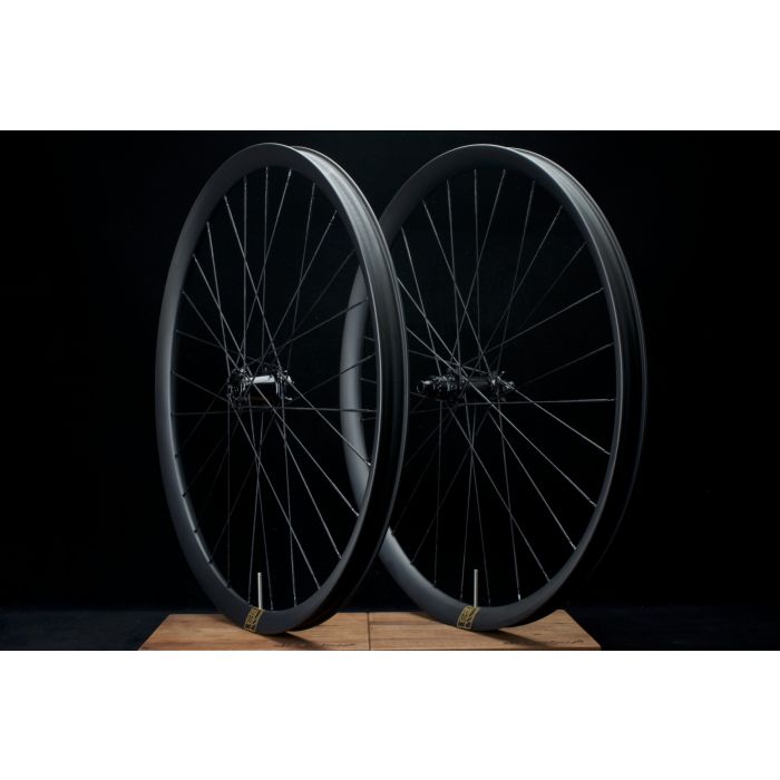 29" MTB XC Cross Country Carbon Wheelset 38.5mm Wide 28mm Deep Asymmetric