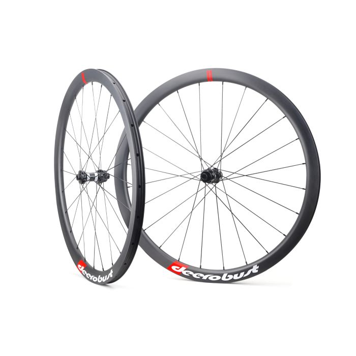 700C UltraLite Carbon Disc Wheelset 40mm Deep 26mm Wide TC40-26 